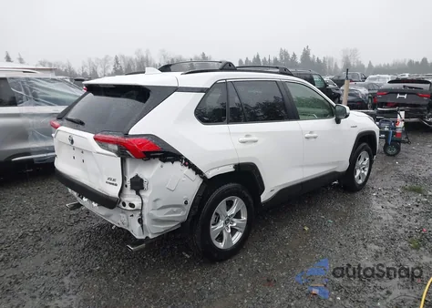 2019 Toyota Rav4 Hybrid Xle from USA, damaged, VIN JTMRWRFV1KD035638